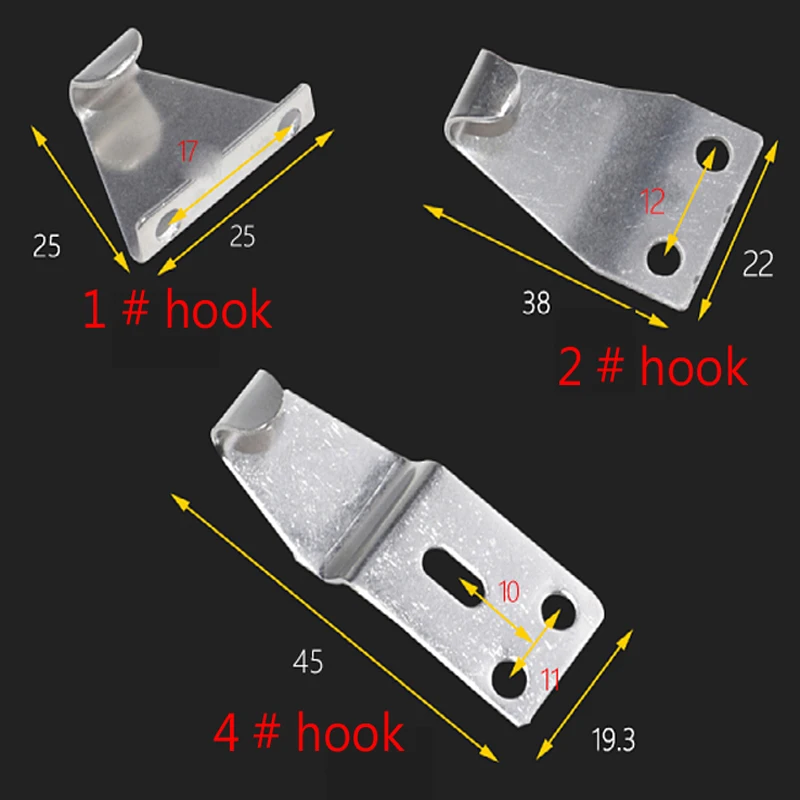 Stainless Steel Sliding Door Window Lock Buckle Child safety Window Latches Crescent Safety Lock Vintage Door and Window