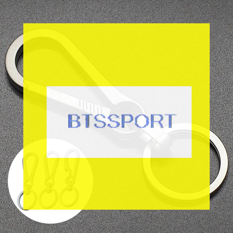 حار سبائك التيتانيوم المفاتيح التيرانيوم مشبك حلقة رئيسية اكسسوارات السيارات الخصر سلسلة معلقة حلقة أبازيم فتاحة EDC أداة خارجية #1