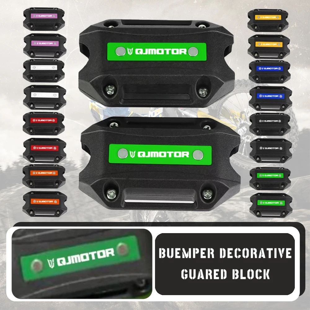 

For QJMOTO QJ SRT 800 800X 800SX 800SRT SRT800 Motorcycle Accessorie Engine Guard Bumper Protector Crash Bar Block SRT 800X 800