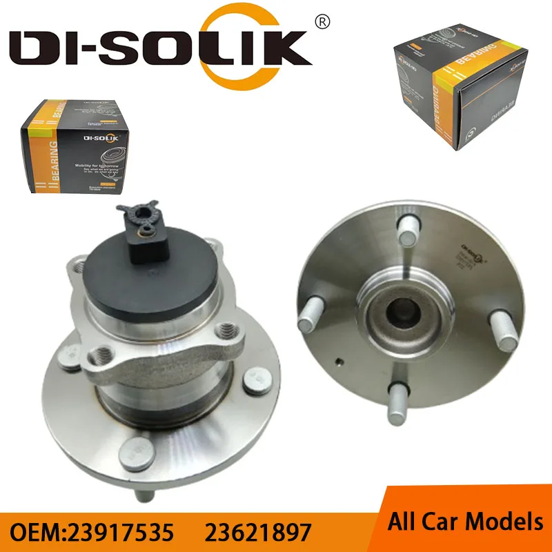 

DI-SOLIK Auto Car Parts Rear Wheel Hub Bearing Assembly 23917535 23621897 for Wuling RW-5(CN202M)2019- RS-3(CN180S-MCE)2019-