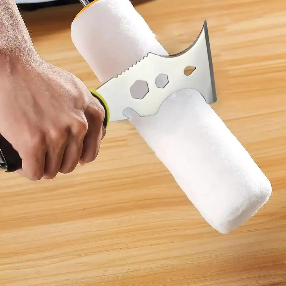 Concrete Finishing Paint Scraper Stainless Steel High Strength Plaster Shovel Efficient Scraping Comfortable Grip