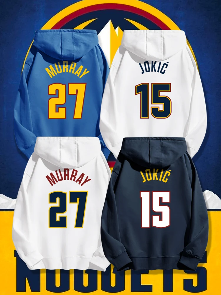 Gold Digger Murray Teacher Jokedge Basketball Training Wear Hoodie Men's Sports Loose Outerwear Autumn and Winter Tide