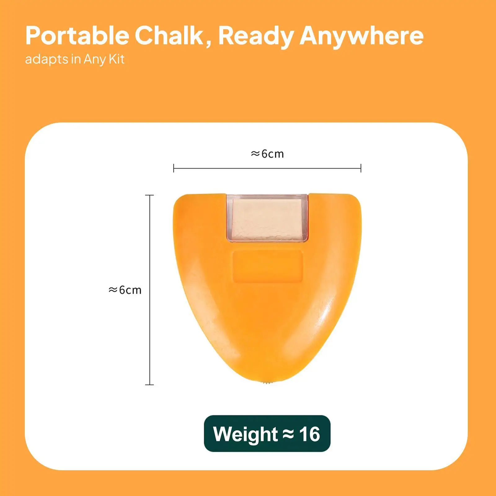 Sewing Chalk Wheel Triangular Marker Tool ABS Portable Mini Cloth Marking Accessory for Home Tailor Use