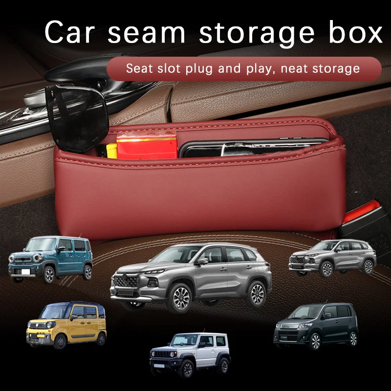 Car Seat Gap Organizer Multifunctional Console Filler Storage Car Interior Storage Bag For Suzuki Jimny Wagon R Spacia