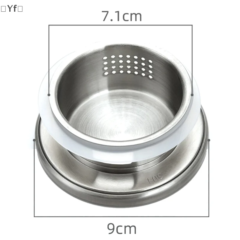 

Food-Grade 304 Stainless Steel Water Pitcher Lid -Replacement Jug Cover with Infusion Filter Fits Most Glass/Plastic Water Jugs