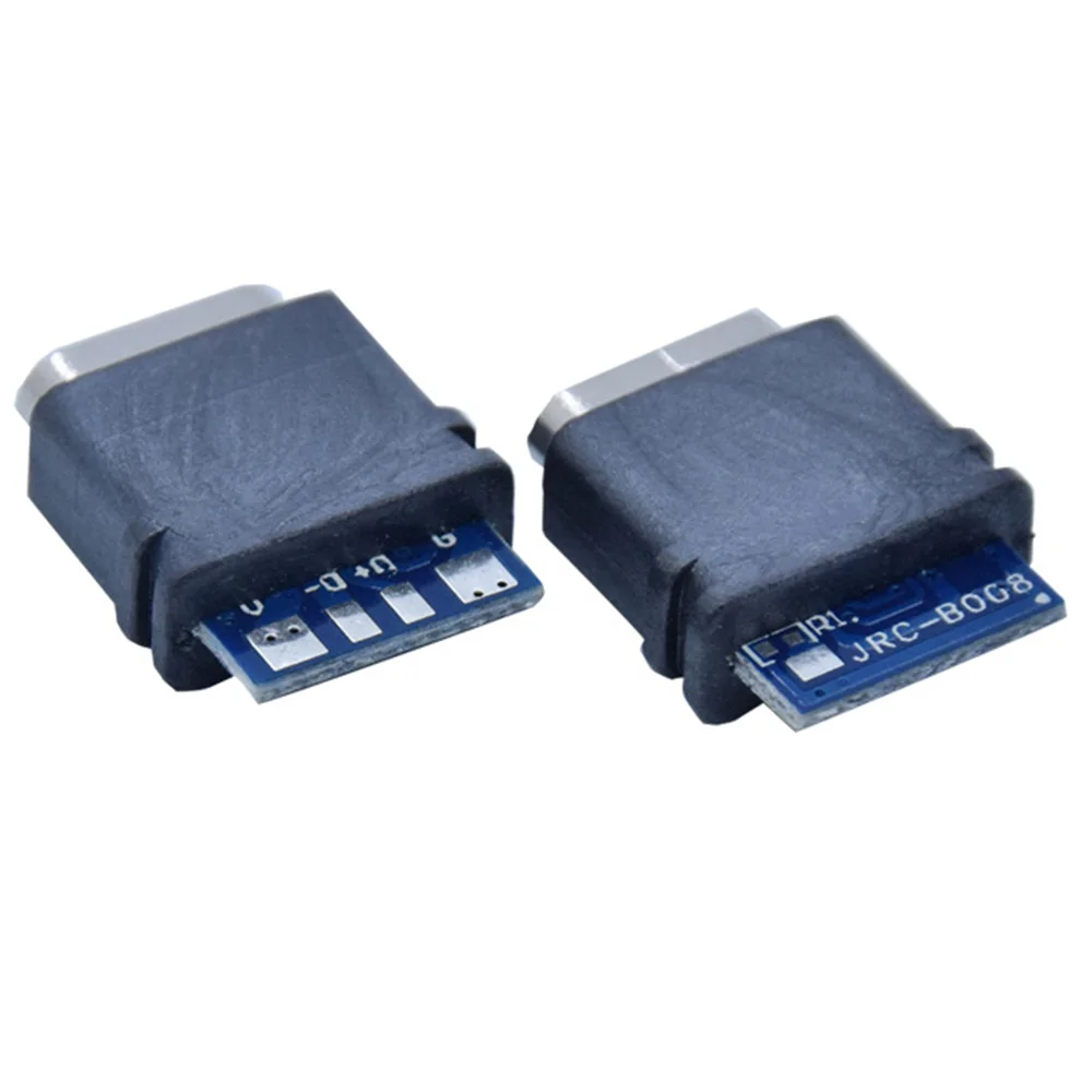 

20pcs Waterproof USB C Jack Type-C 4Pin Female Connector Port Data Socket For DIY PCB Solder Design Charging Data Transmission