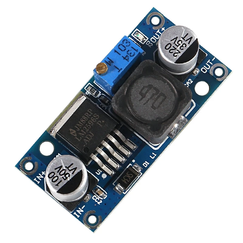 Módulo conversor DC New-Lm2596 - Conversor abaixador ajustável do módulo de potência DC