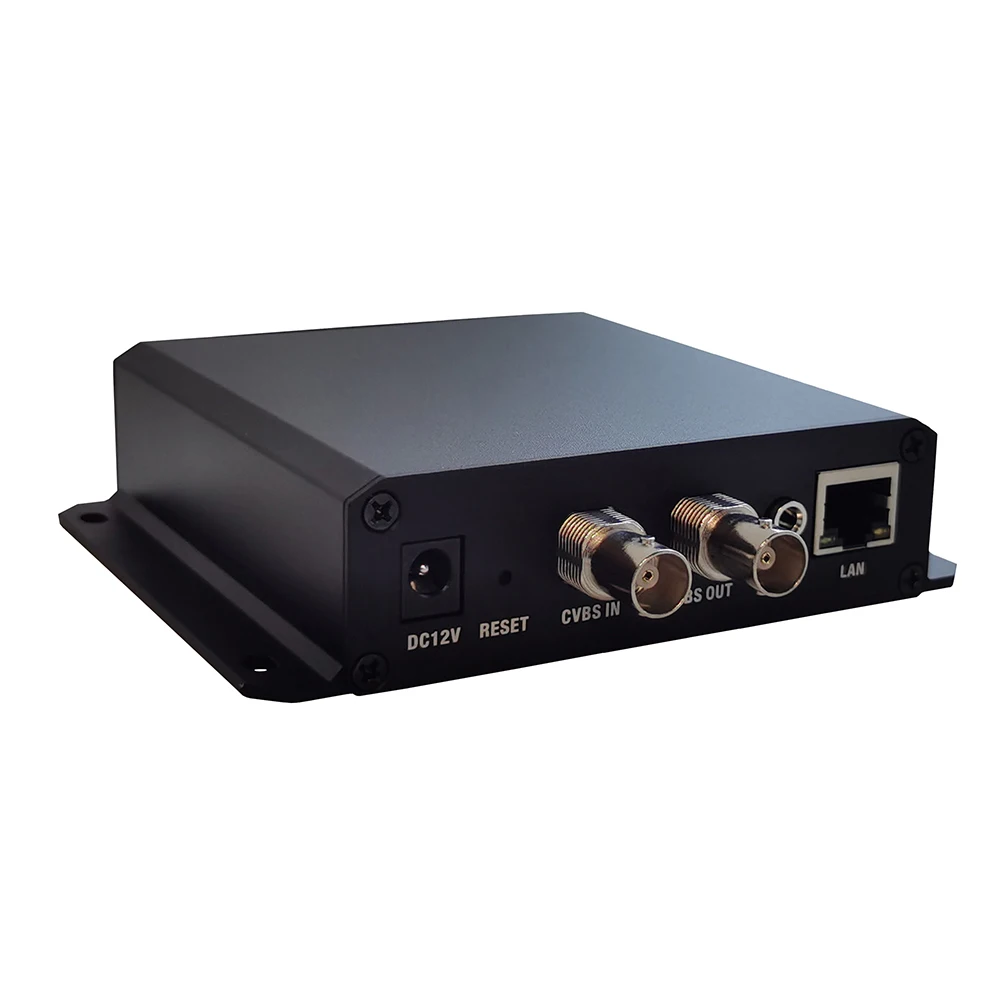 1 Cha.nnel H.265 CVBS Loop Out A.udio/Video Encoder CVBS To IP Signa.l Converter Ca.tv I-p/-t/-v Network Strea.ming Encoder