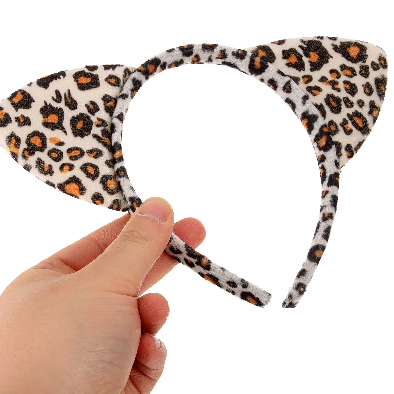 

6Pcs Cat Headband Tail Bow Tie Fancy Cosplay Costume Kit Cartoon Cat Ear Accessory for Halloween Party School Play Fun