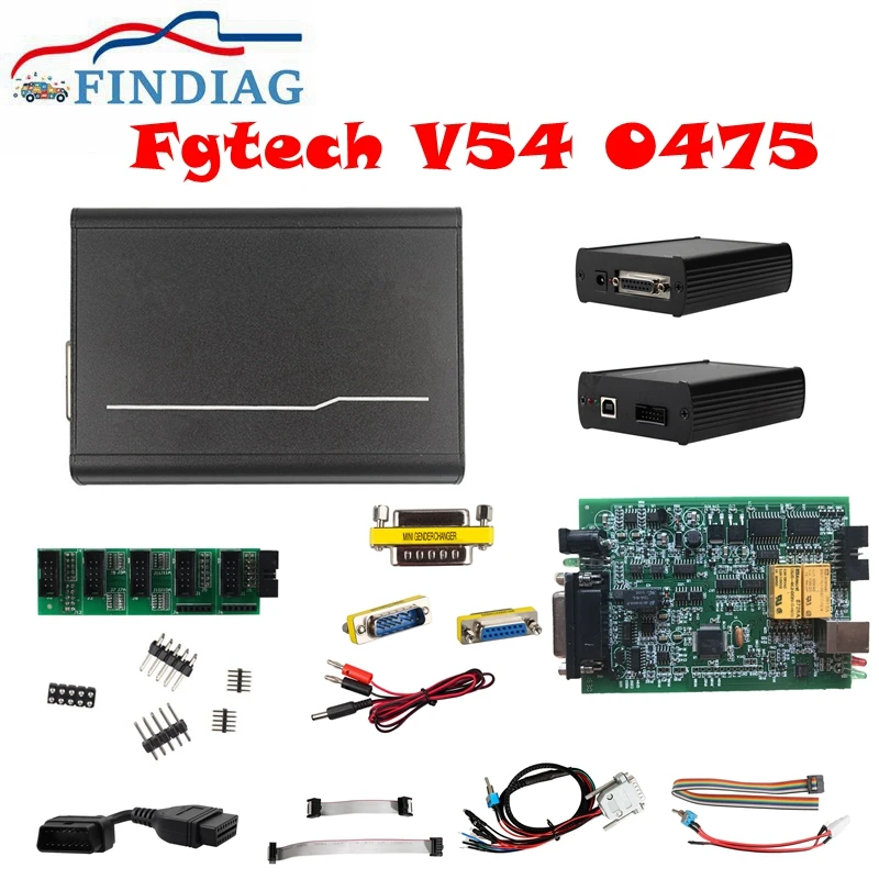 2024 FGtech VD300 V54 0386 0475 Galetto 4 Master Code Scanner ECU Chip Tuning Tool FG Tech v54 BDM-TriCore OBDII Support BDM