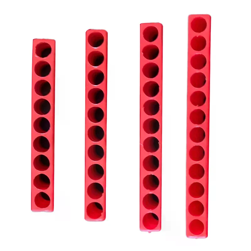6.35mm Bit Holder 10 Hole 1/4 Holder Screwdriver Storage Box Hex Shank Screwdriver Plastic Screwdriver Storage Screwdriver Bit