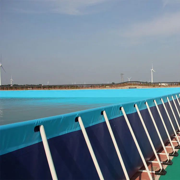 

Commercial Metal Frame Steel Removable Swimming Pool Above Ground Water Park Pool