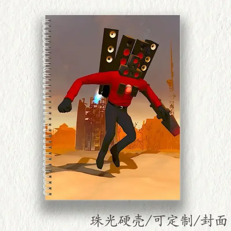 Skibidi Toilet man sketchbook B5 Line Grid Notebook Titan sound sketch paper drawing books for artists scetch book