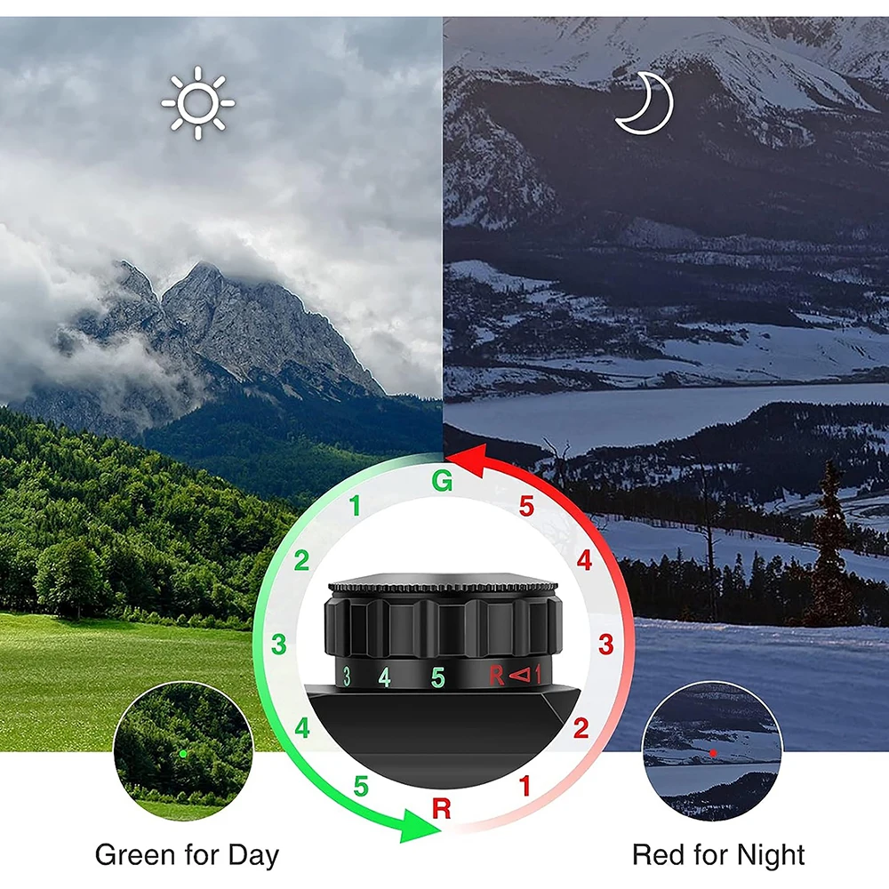 3X44 الأخضر ريد دوت نطاق البصر 2X40 ريد دوت 3X42 البصريات التكتيكية Riflescope صالح 11/20 مللي متر السكك الحديدية 1X40 بندقية البصر للصيد #4