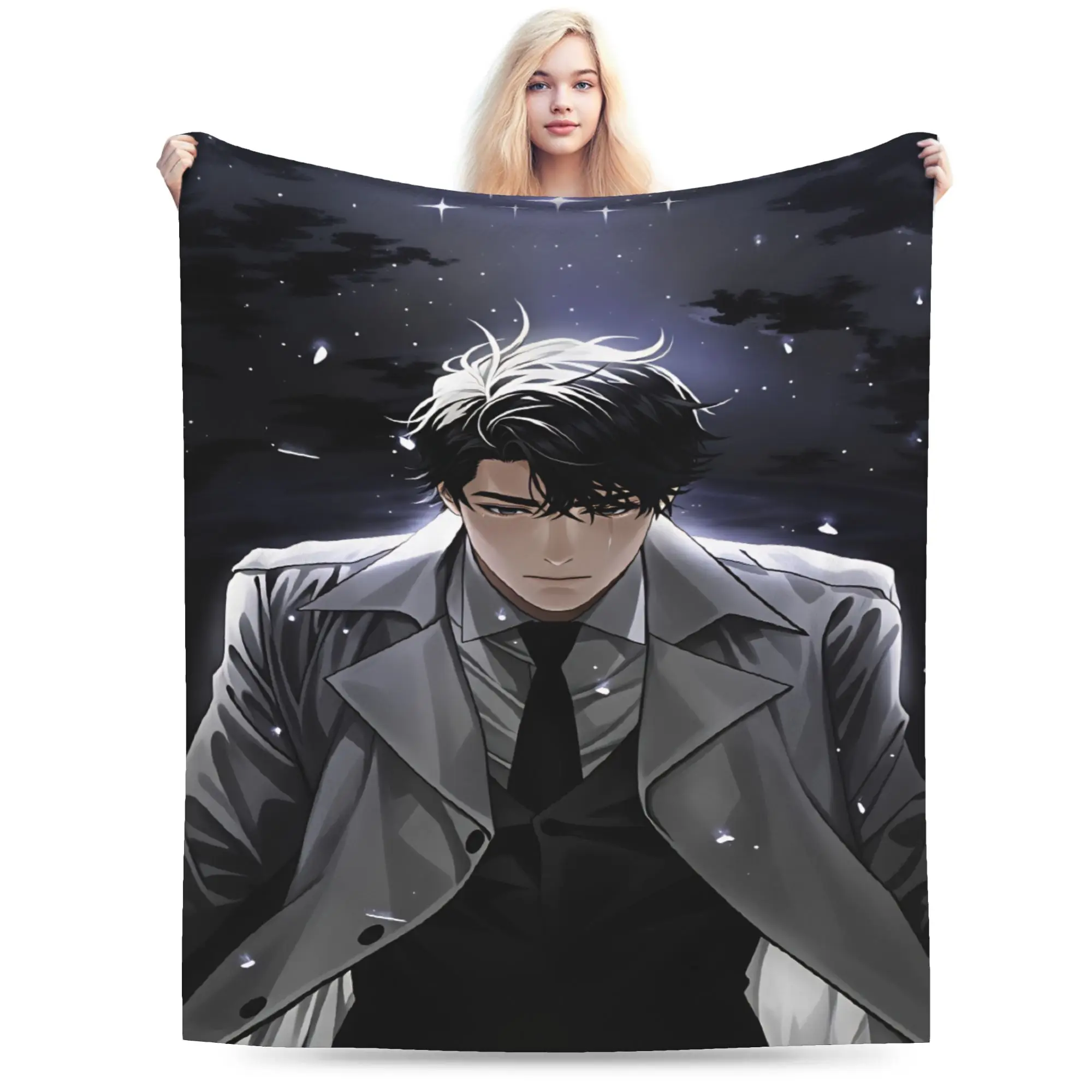 Omniscient Readers Viewpoint Warm Cozy Blanket For Living Room  Trend Throw Blanket Autumn Travel Car Flannel Bedspread