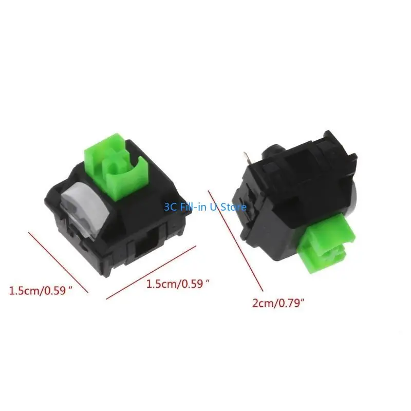 G8TA Green RGB Switches 3 Pin للوحة المفاتيح الميكانيكية BlackWidow Lite #6
