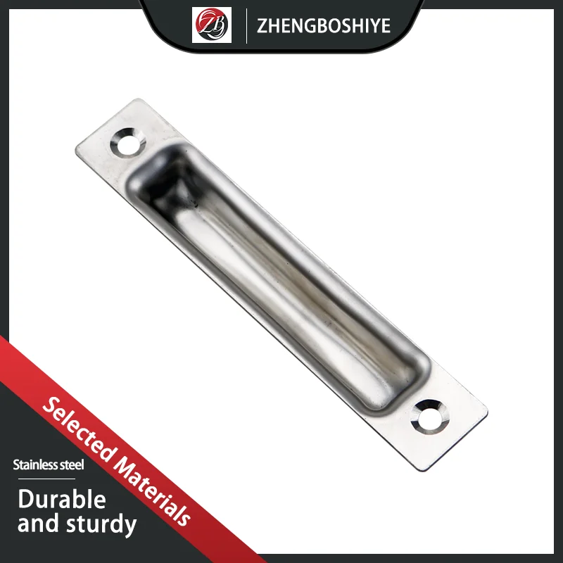 

304 Stainless Steel Handle Industrial Electrical Toolbox Mobile Door Embedded Installation Industrial Hardware Handle