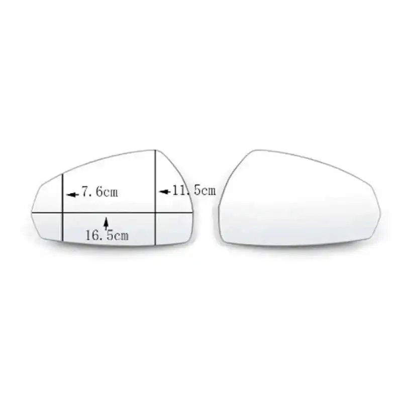 Auto parts for Audi A3 S3 RS3 RS A S 3 2013-2020 Left & Right Side Mirror Glass Rearview Exterior Wide Angle 8V0857535D