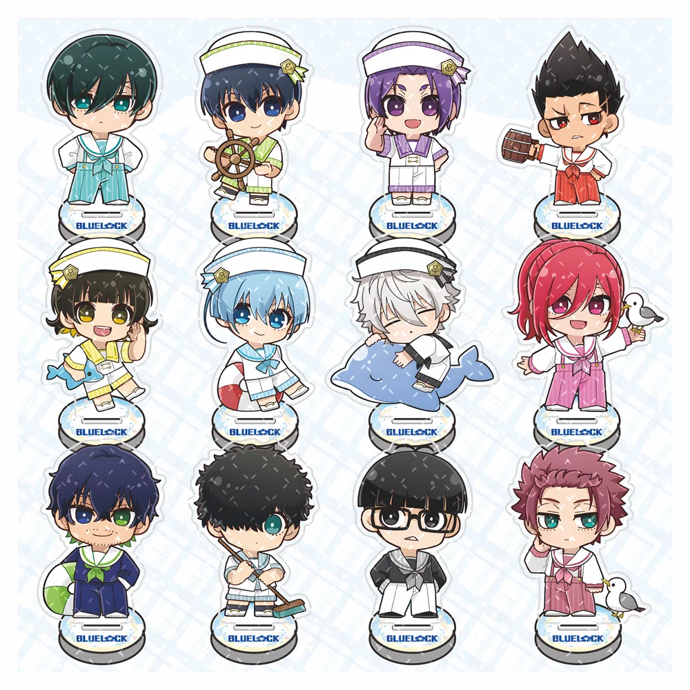 Blue Lock 10cm Acrylic Stand Figure Keychain Anime Desk Ornamen  Collectible Standee Decor Ideal Gift for Anime Fans