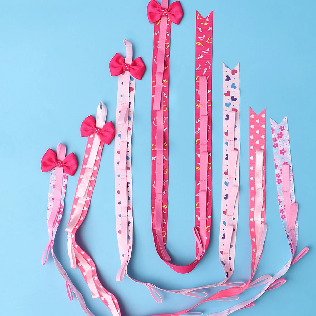 

5pcs Headb Belt Storage Cloth Strip Clips Holder ganizer For Girls Accessories Tidy Hair Pin ganizer Belt Premium Material