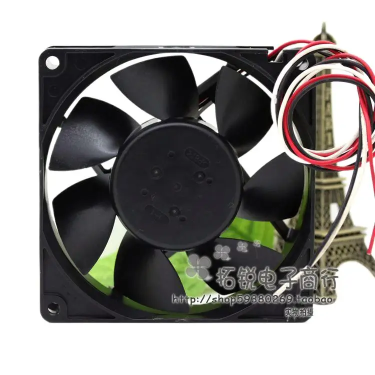 NMB-MAT용 9225 팬 09225VA-24Q-AL 92x92x25mm 24V 0.49A 5600RPM 96CFM 3선 냉각 팬