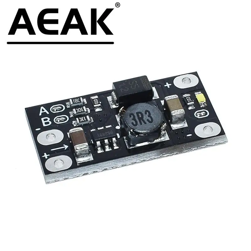 1.5A Multi-function Mini Boost Module Step Up Board 5V 8V 9V 12V LED Indicator Diy  Voltage Module 3.7V lithium battery boost