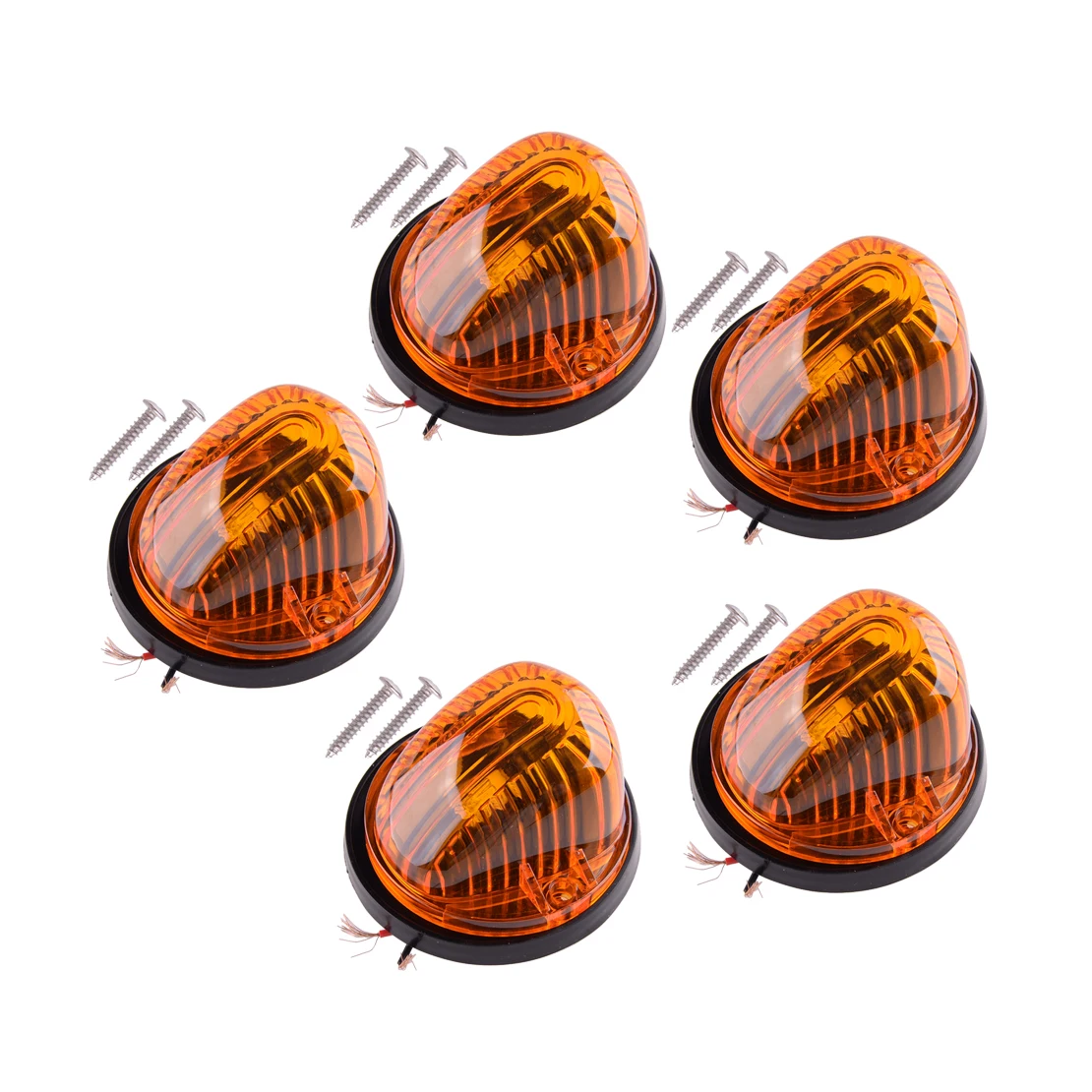 1 Set Car Orange Cab Roof Top Marker Clearance Running Lights Fit For Chevrolet GMC C K Series 1973-1983 1984 1985 1986 1987