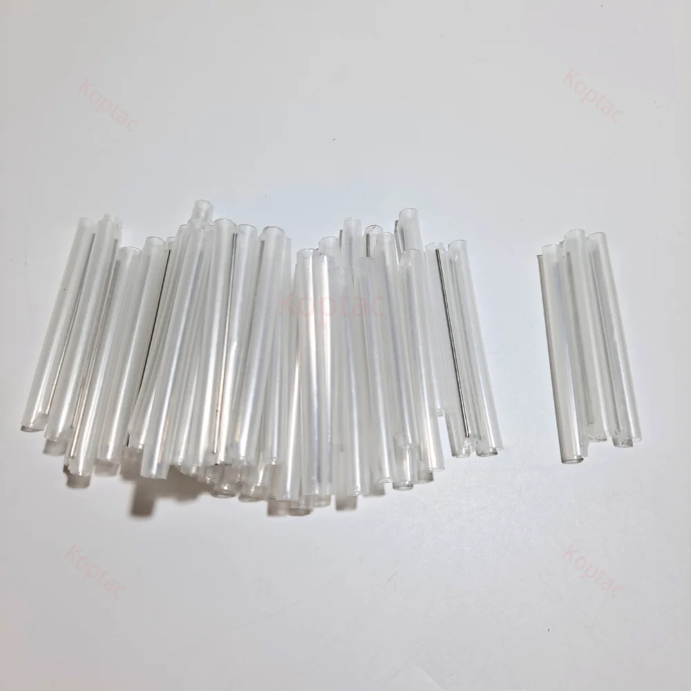 1000pcs 60x5.5mm Single Pin FTTH Optical Fiber Tool Tube Fiber Heat Shrink Splice Protector Fiber Optic Hot Melt Tube