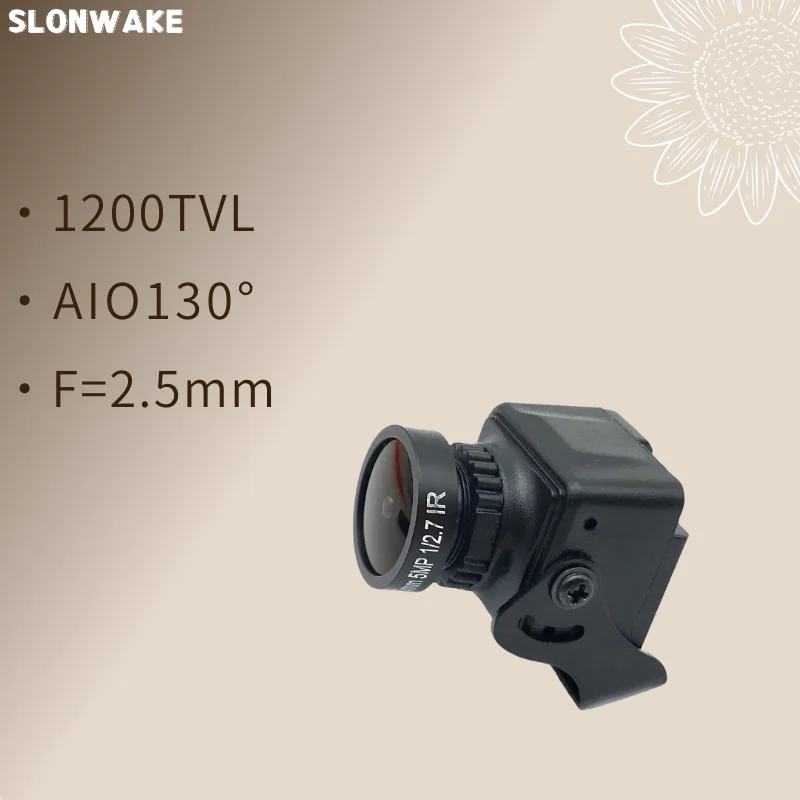 5.8G فيديو الارسال CMOS 1200TVL 2.5 مللي متر زاوية واسعة كاميرا FPV ل أجهزة الاستقبال عن بعد FPV سباق الطائرة بدون طيار