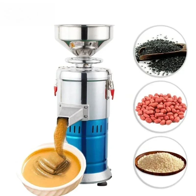 15 kg/h Efficiency 2850 rpm Nut Grinder Sesame Sesame Paste Grinder Making Peanut Butter Machine