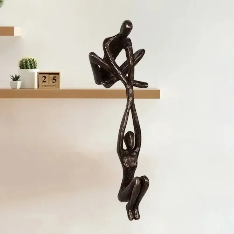 Mann Heben Frau Figur Kunst Statue Liebhaber Skulptur Hause Desktop Dekor Tanzen Paar Skulptur Kunst Kreative Kunstwerk