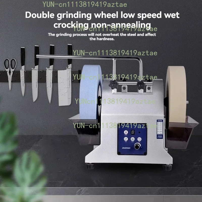 H10X Grinding Machine Double Wheel Electric Sharpening Machine 600mesh 1000mesh Kitchen Knife,Water Grinder