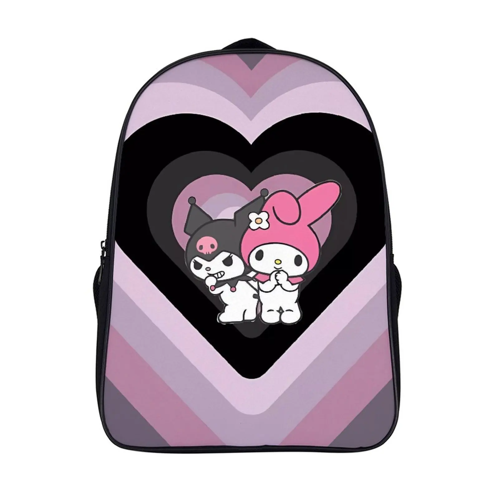 

Cartoon Sanrio Kuromi Fashion Student's Backpack School Bag 16 Inch 2 Compartment Backpack Student Schoolbag