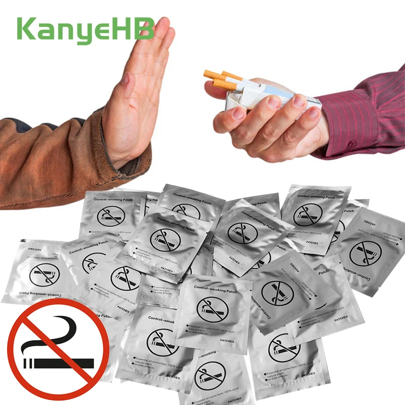 

100pcs=20bag Smoke Control Plaster Smoking Cessation Sticker Quit Smoking Patch Suppress Smoking Desire Smoking Cessation A447