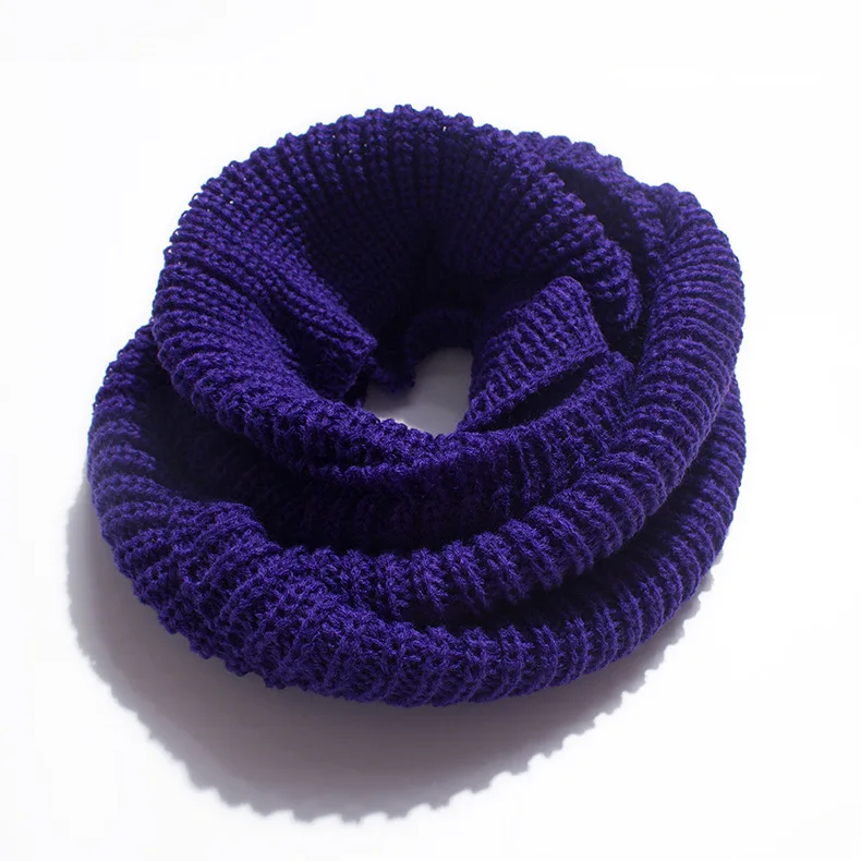 Womens Thick Ribbed Knit Winter Infinity Circle Loop Scarf Stylish Cold Weather Warm Chunky Thick Knit Snoods