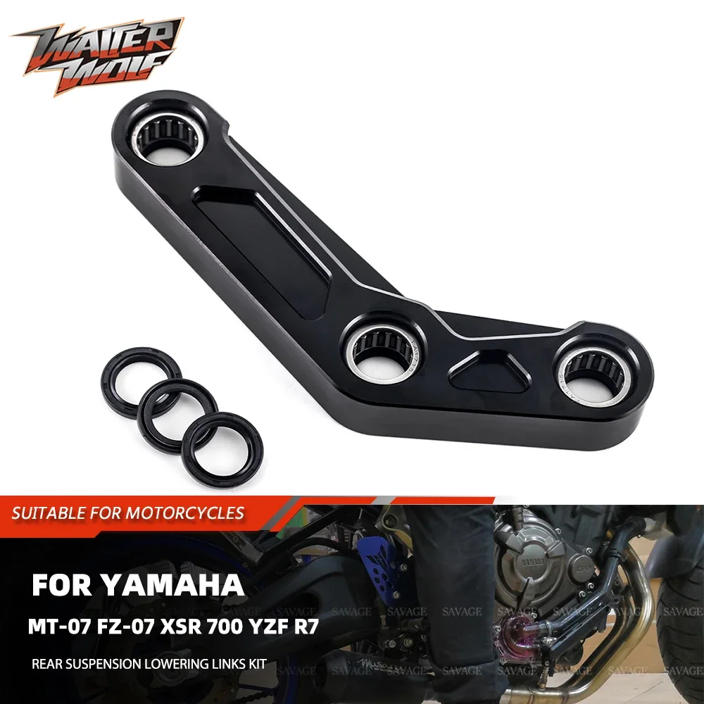 

Rear Suspension MT07 FZ07 XSR700 YZFR7 Lowering Links For YAMAHA MT-07 FZ-07 XSR 700 YZF R7 Cushion Lever Connecting Motorcycle