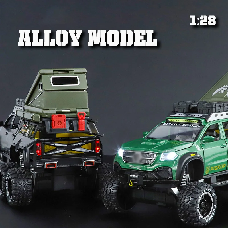 

Модель автомобиля из сплава для внедорожного кемпера, уникальные украшения для центральной консоли автомобиля, изысканные настольные украшения, забавные аксессуары