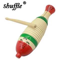 Wooden Fish Toy Game Orff Percussion Musical Instrument Toddler Music Learning Children's Christmas Gifts Baby Educational Toys