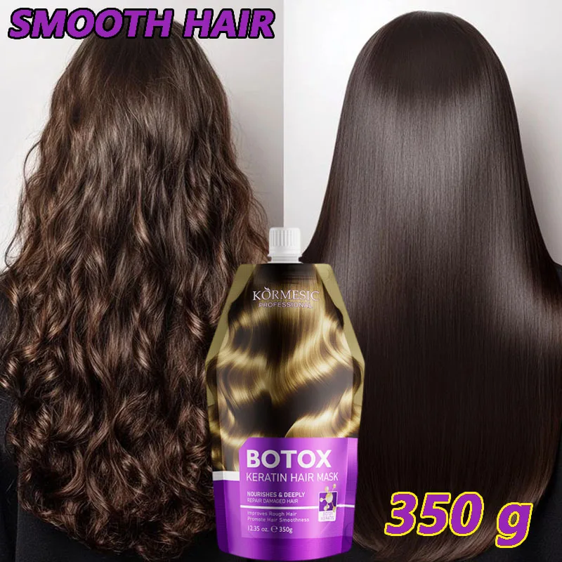 

350 г Волшебная маска для волос, коллагеновый кератин, 7 секунд, восстановление поврежденных вьющихся волос, гладкое, глубокое увлажнение, питательный продукт для ухода за волосами