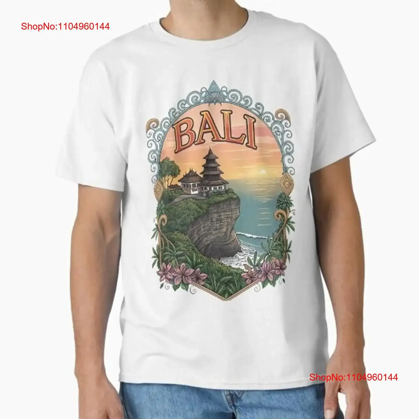 

BALI Uluwatu Temple, новая австралийская футболка S 2XL, винтажная стираная дышащая уличная одежда, топ для повседневной носки