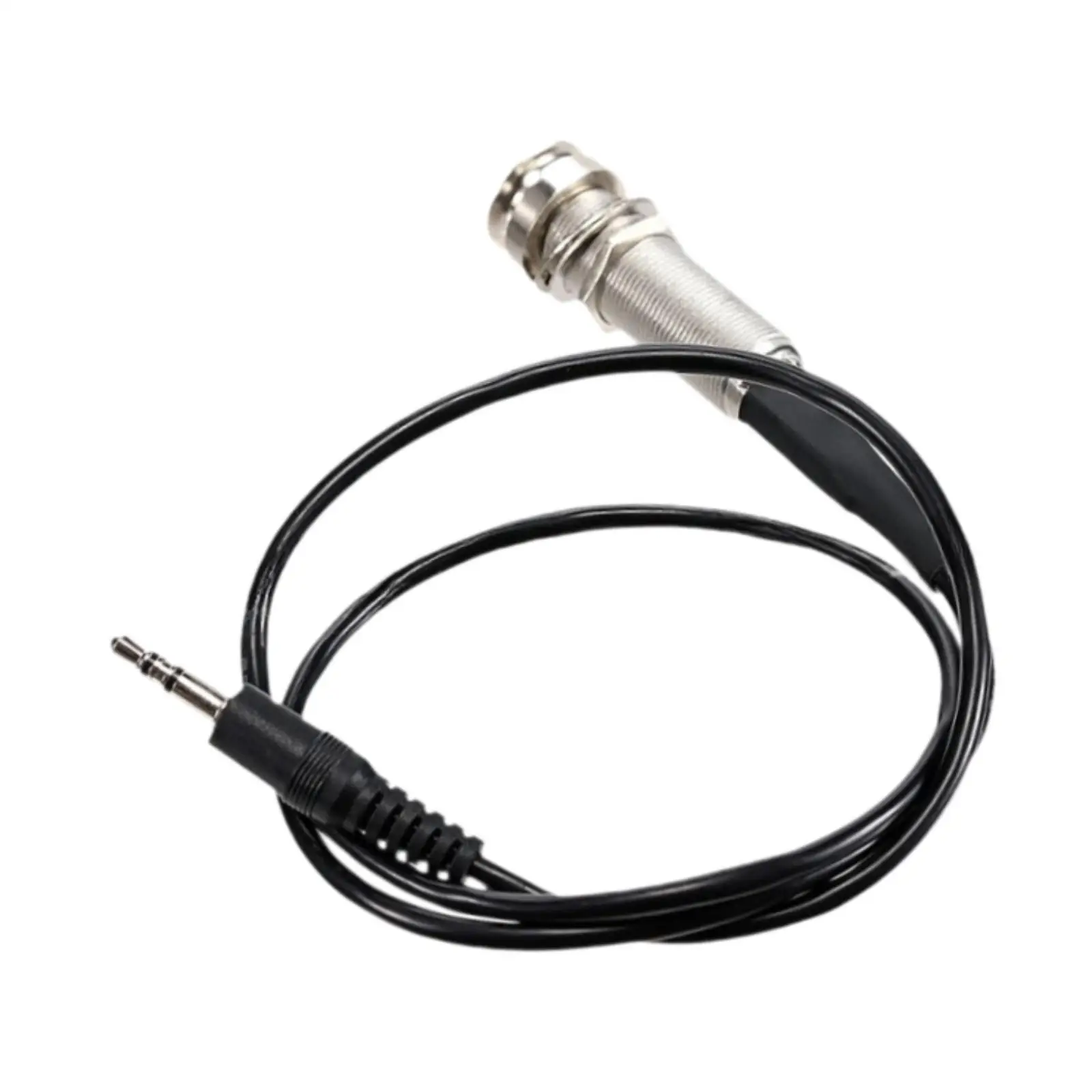Guitar Pickup End Pin Cable Piezo Transducer Connector Reliable Plastic Metal Build for Acoustic Sound Upgrade