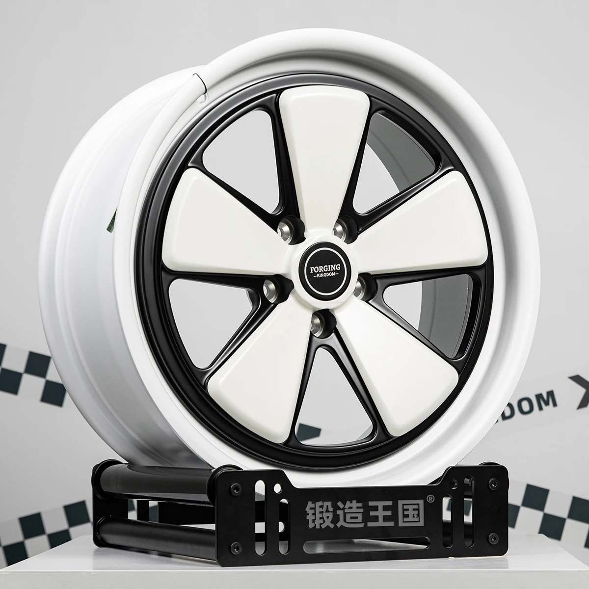 

FORGING KINGDOM New Double-Piece Forged Aluminium Alloy Automotive Wheel Hub Ultra Lightweight Multi-Spoke Track Ready 40mm ET