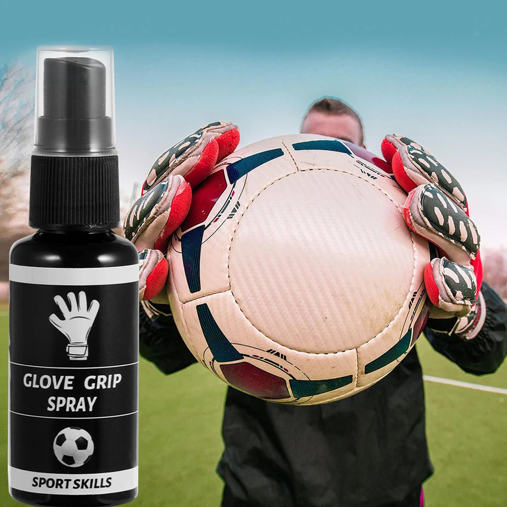 30ml Goalkeeper Gloves Glue Anti Slip Goalkeeper Glove Grip Spray Sticky Spray Enhance Sticky for Football Baseball