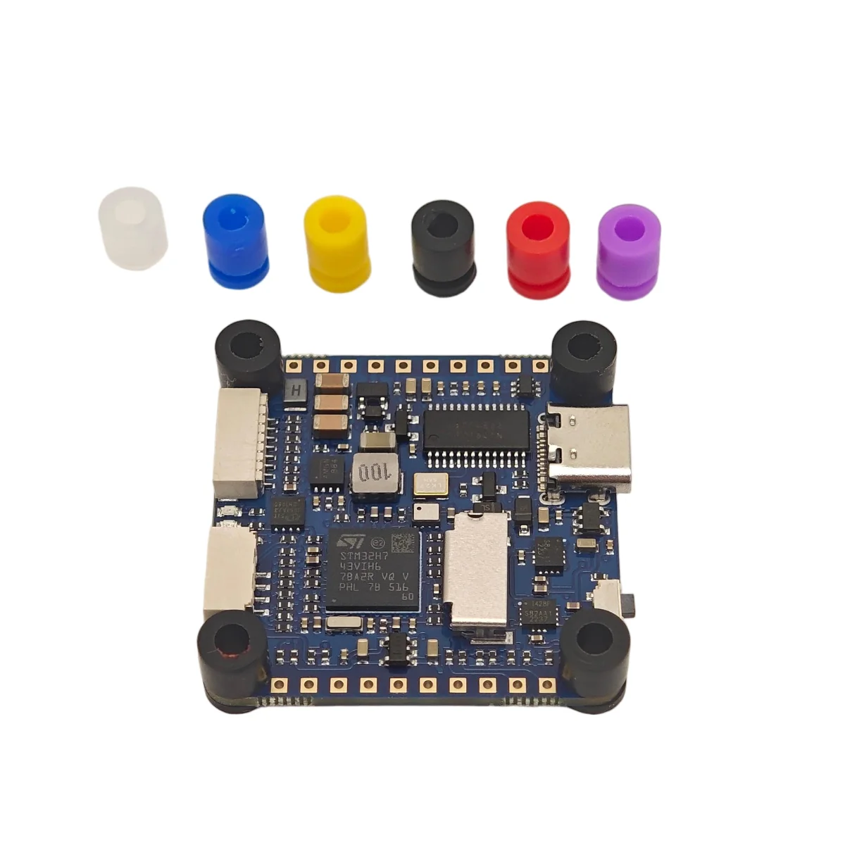 XFlight Hobby 10 Buah M3 Bola Peredam Kejut Karet Silikon untuk Pengendali Penerbangan Bola Anti-getaran untuk Drone FPV