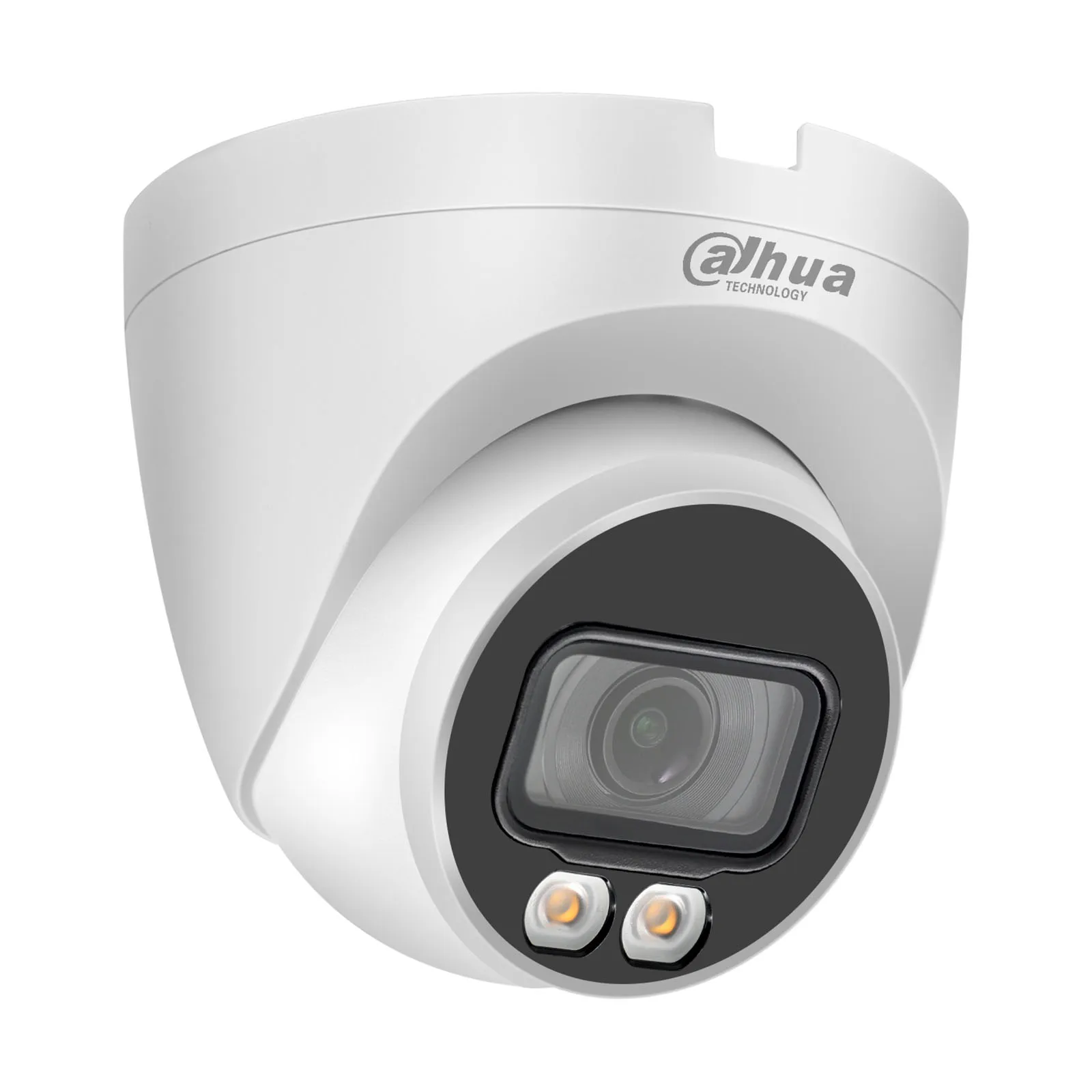 Dahua 4MP IP Camera Full-Color IPC-HDW2439T-AS-LED-S2 Dome PoE Built-in MIC And Warm Led Light SD Card Slot Video Surveillance