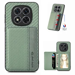 Anti-theft Wallet Leather Case for Xiaomi Redmi Note 15 Pro Plus 5G Magnet Card Capa Mi Redmi Note 14 13 Pro + 4G Flip Cover