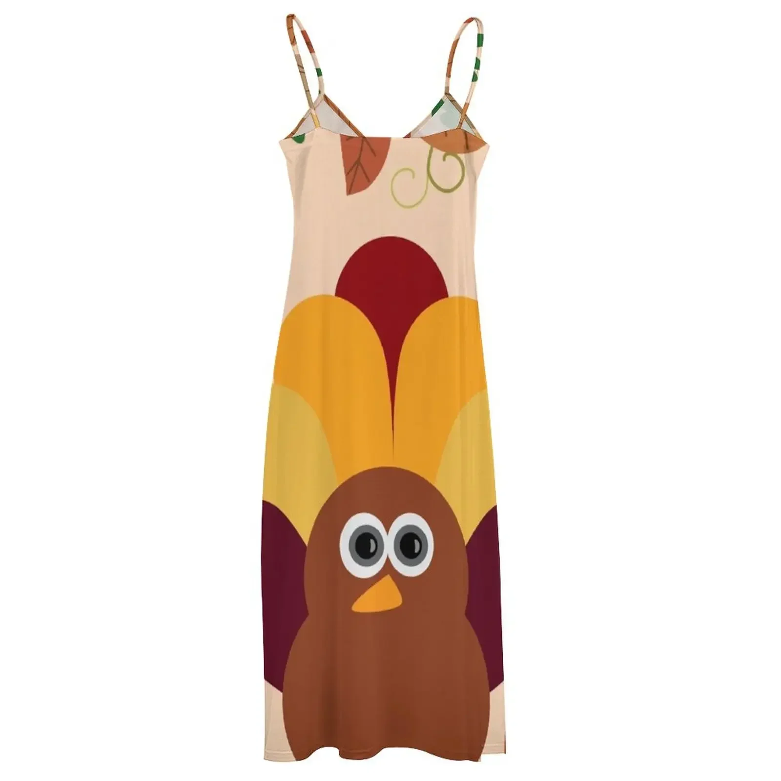 Thanksgiving Turkey Sleeveless Dress Clothing female Women dresses summer summer dress womens 2024 Dress