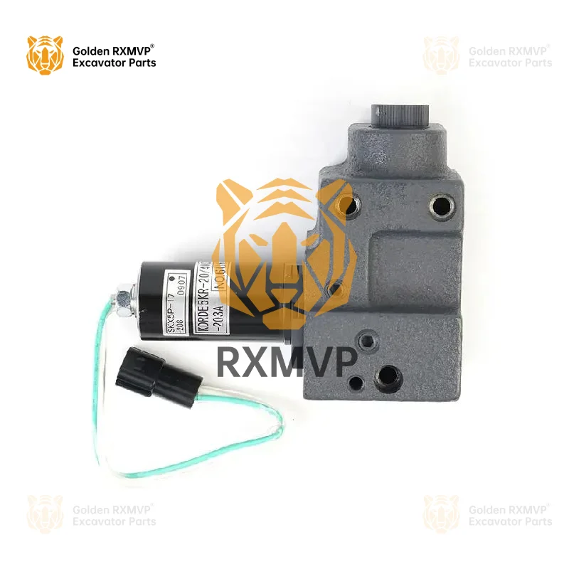 

for made in China Factory wholesale Excavator Accessories Solenoid valve with seat Excavator