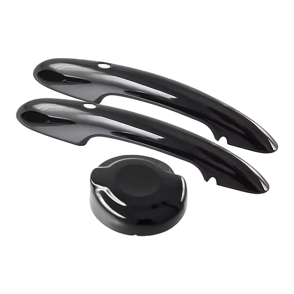 Gloss \Black Side Handle And Fuel Tank Cap Cover /Trim For MINI For Cooper F55 For F56 F57 2.0L #High \Equipped Models 2014-2023