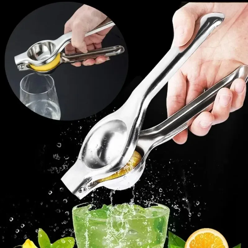 

Efficient Manual Citrus Juicer Stainless Steel Lemon Press for Orange Lime Kitchen Accessory